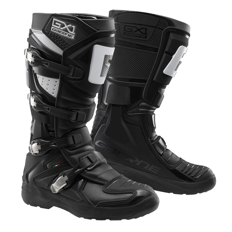 GAERNE GX - 1 EVO MX BOOTS BLACK (44) (2193 - 001 - 44) - DRIVEN Canada's Powersports 20000002117872193 - 001 - 44