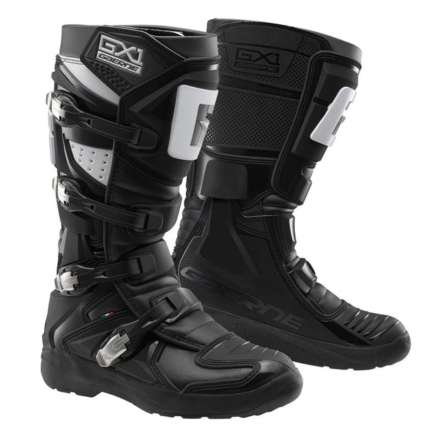 GAERNE GX - 1 EVO MX BOOTS BLACK (44) (2193 - 001 - 44) - DRIVEN Canada's Powersports 20000002117872193 - 001 - 44