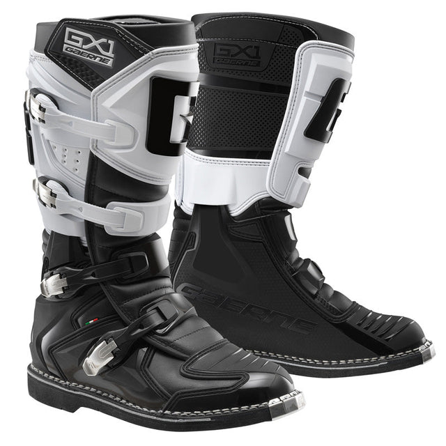 GAERNE GX - 1 MX BOOTS WHITE/BLACK (39.5) (2192 - 014 - 39.5) - DRIVEN Canada's Powersports 2192 - 014 - 39.5