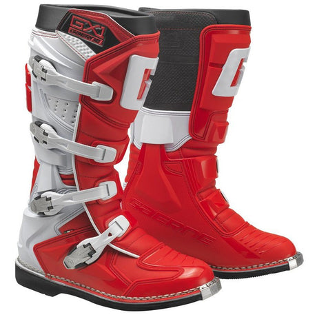GAERNE GX - 1 MX BOOTS WHITE/RED (44.5) (2192 - 005 - 44.5) - DRIVEN Canada's Powersports 20000002138422192 - 005 - 44.5