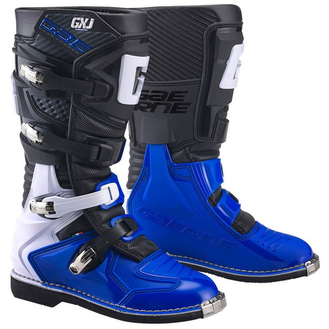 GAERNE GX - J JUNIOR MX BOOTS BLACK/BLUE (34) (2169 - 003 - 34) - DRIVEN Canada's Powersports 20000002250362169 - 003 - 34
