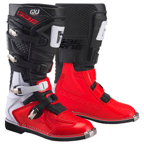 GAERNE GX - J JUNIOR MX BOOTS BLACK/RED (34) (2169 - 005 - 34) - DRIVEN Canada's Powersports 20000002252102169 - 005 - 34