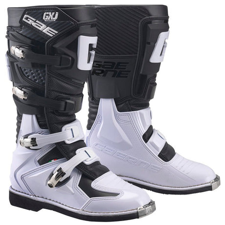 GAERNE GX - J JUNIOR MX BOOTS BLACK/WHITE (34) (2169 - 004 - 34) - DRIVEN Canada's Powersports 20000002251352169 - 004 - 34