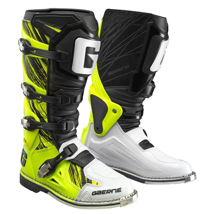GAERNE MX FASTBACK YELLOW FLUO/SIZE: 47 (2196-009-47) - Driven Powersports Inc.20000002362302196-009-47
