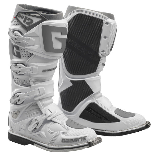 GAERNE MX SG - 12/WHITE SIZE: 46 (2174 - 074 - 46) - DRIVEN Canada's Powersports 20000002059602174 - 074 - 46