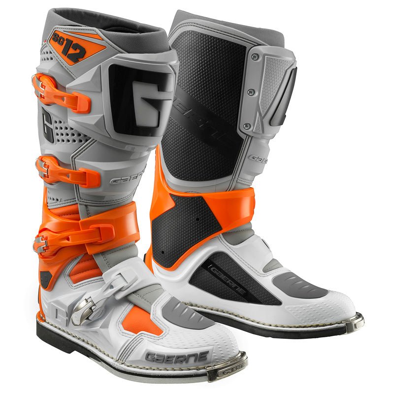 GAERNE SG - 12 GREY/ORANGE/WHITE SIZE: 45 - DRIVEN Canada's Powersports 20000002308182174 - 083 - 45