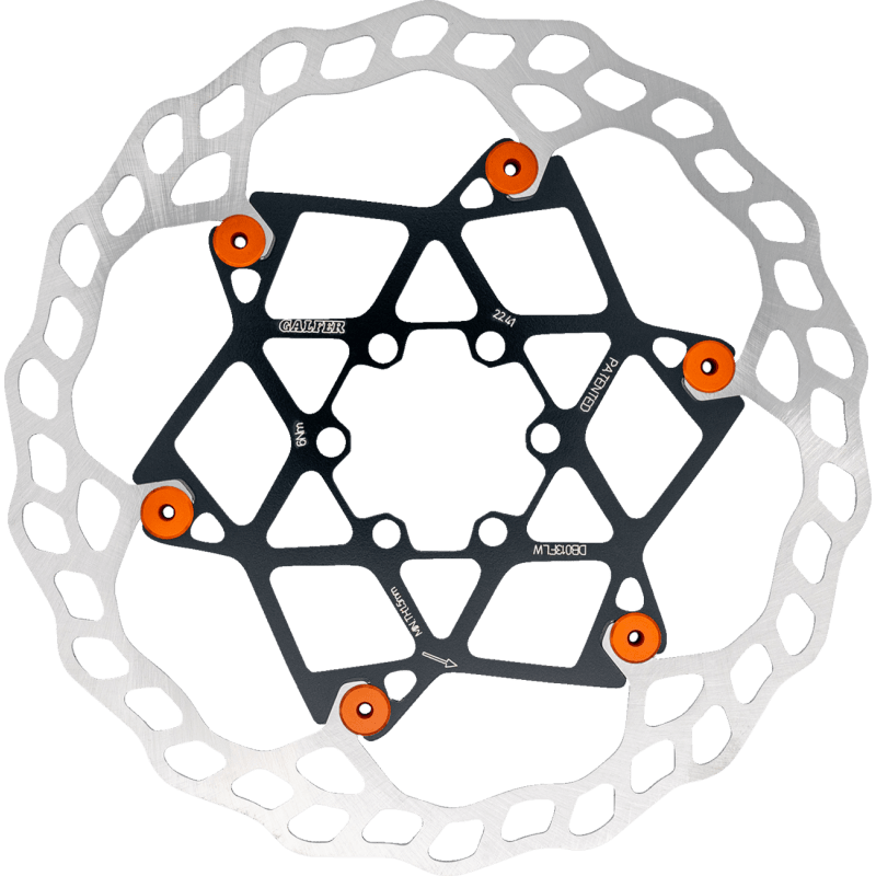 GALFER 180MM ,2MM BICYCLE FLOATING ROTOR BUTTONS - DRIVEN Canada's Powersports 8400170130880DB013FLWO