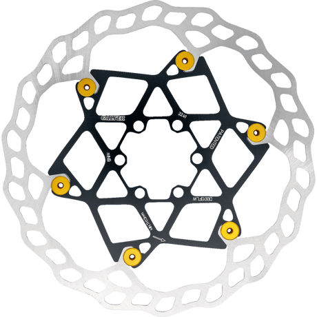 GALFER 180MM ,2MM BICYCLE FLOATING ROTOR W/YELLOWBUTTONS (DB013FLWY) - DRIVEN Canada's Powersports 8400170130910DB013FLWY