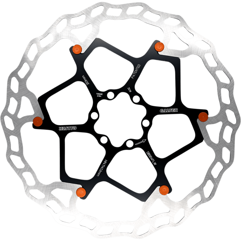 GALFER 203MM/1.8MM FLO ROTOR ORA. (DB004FLWO) - DRIVEN Canada's Powersports DB004FLWO