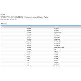 GALFER TRP E - BIKE PAD (BFD426G1652) - DRIVEN Canada's Powersports 8400170084565BFD426G1652