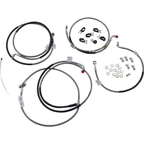 GALFER YZF - R1/R1M 15 FRONT BRAKE LINE KIT (FK003D811 - 6) - DRIVEN Canada's Powersports FK003D811 - 6