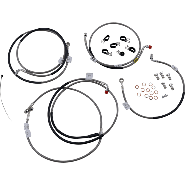 GALFER YZF - R1/R1M 15 FRONT BRAKE LINE KIT (FK003D811 - 6) - DRIVEN Canada's Powersports FK003D811 - 6