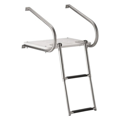GARELICK SWIM PLATFORM WITH TELESCOPING LADDER, OVER PLATFORM (19547:01) - DRIVEN Canada's Powersports 03820319547619547:01