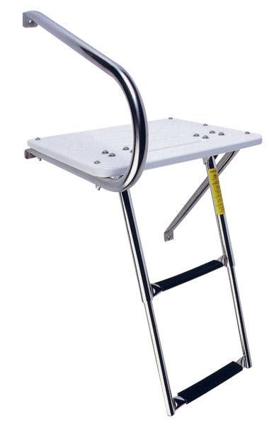 GARELICK SWIM PLATFORM WITH TELESCOPING LADDER, UNDER PLATFORM (19536:01) - DRIVEN Canada's Powersports 03820319536019536:01