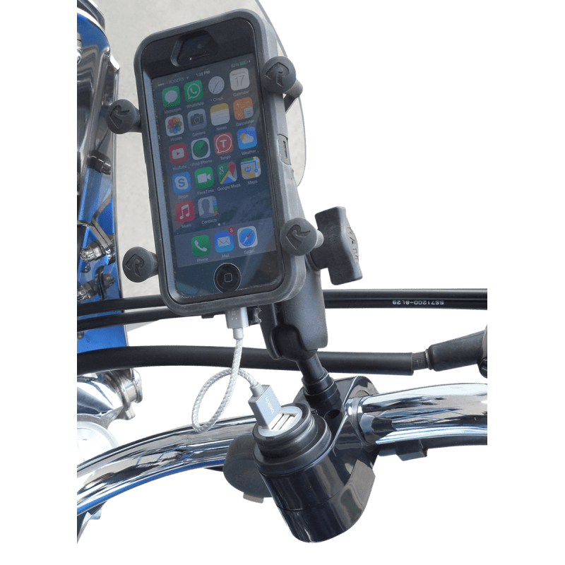 GEARS CANADA CHARGER DUAL - USB 1"BM - DRIVEN Canada's Powersports 100366 - 1