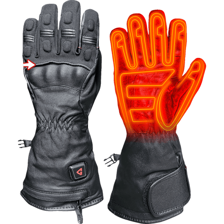 GERBING GLOVE HEAT 7V HARDKNUCKLE - DRIVEN Canada's Powersports 811629027756GER - GVHK - 7V - B - XS