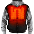 GERBING HOODIE HEAT 7V - DRIVEN Canada's Powersports 811629027534GER - HDY - 7V - UNI - BLK - S