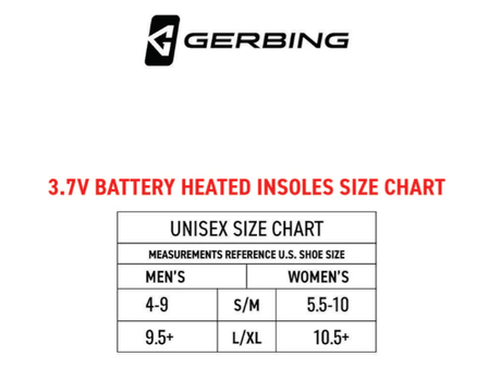 Gerbing Insole Heat 3V - DRIVEN Canada's Powersports 811629027626GER-INS-3V-L-XL