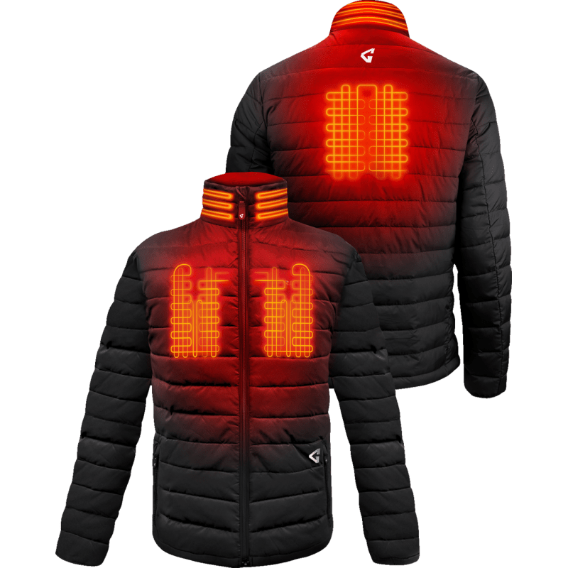 GERBING JACKET HEAT 7V KHIONE 2 PUFFER - DRIVEN Canada's Powersports 811629028425GER - KPJKT - 7V - M - B - S