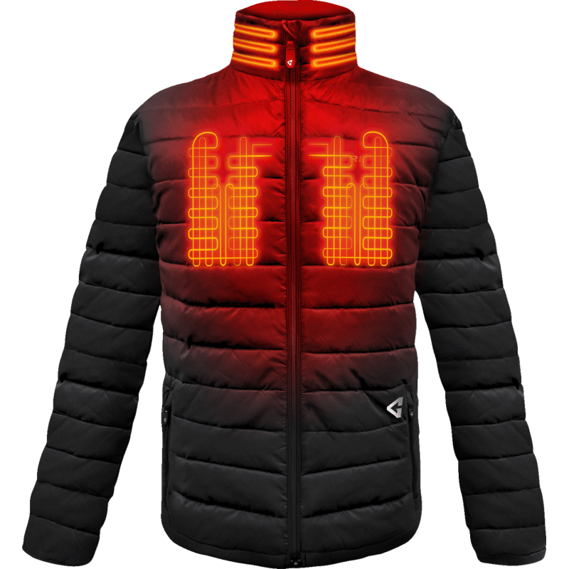 GERBING JACKET HEAT 7V KHIONE 2 PUFFER - DRIVEN Canada's Powersports 811629028425GER - KPJKT - 7V - M - B - S