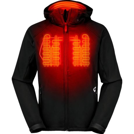 GERBING JACKET HEAT 7V TORRID 2 SOFTSHELL - DRIVEN Canada's Powersports 811629027336GER - TJKT - 7V - M - B - S