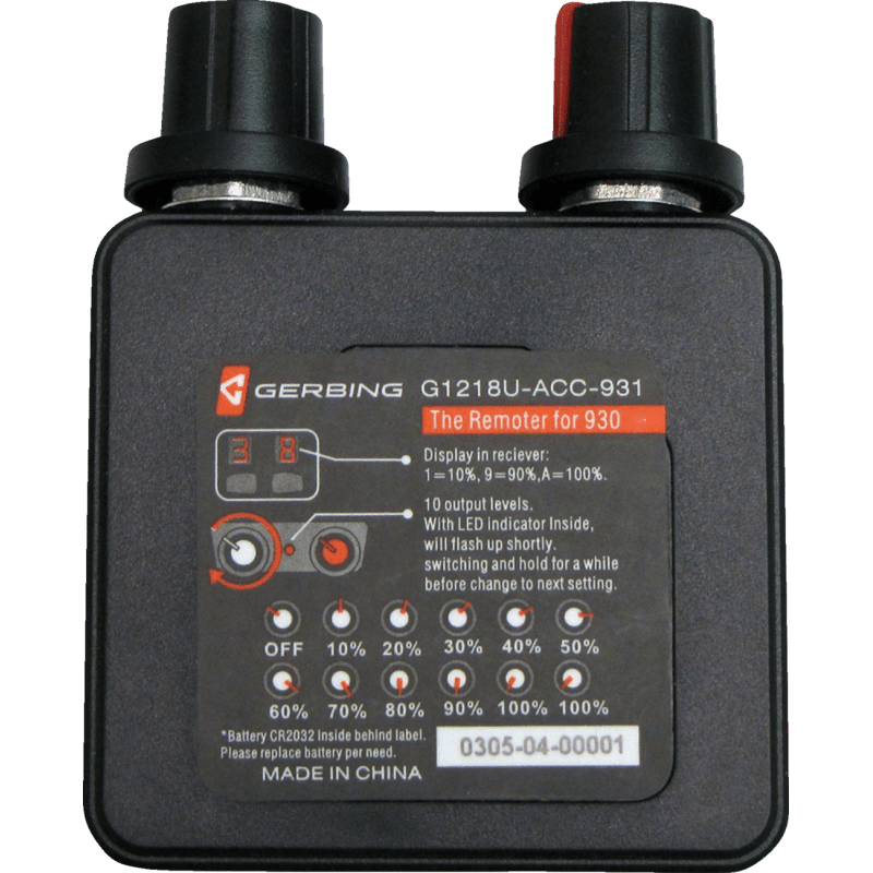 GERBING REMOTE DUAL WIRELESS 12V (G1218U - ACC - 931 - 001 - 10001) - DRIVEN Canada's Powersports 811629024632G1218U - ACC - 931 - 001 - 10001