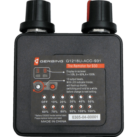 GERBING REMOTE DUAL WIRELESS 12V (G1218U - ACC - 931 - 001 - 10001) - DRIVEN Canada's Powersports 811629024632G1218U - ACC - 931 - 001 - 10001