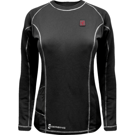 GERBING SHIRT WMN HEAT 7V BASE LAYER - DRIVEN Canada's Powersports 811629027497GER - BLS - 7V - W - BLK - S