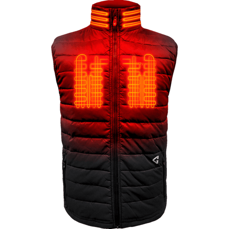 GERBING VEST HEAT 7V KHIONE 2 PUFFER - DRIVEN Canada's Powersports 811629028272GER - KPVST - 7V - M - B - S