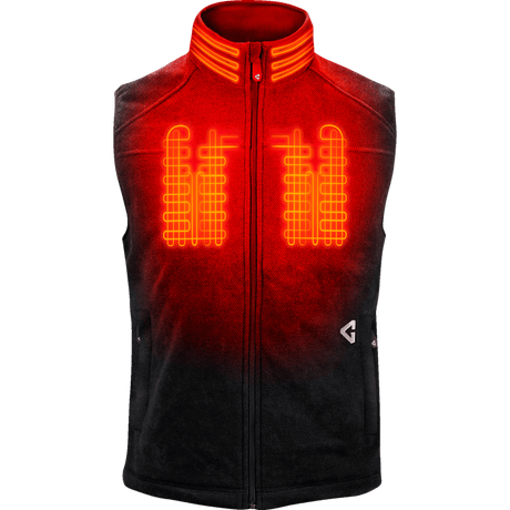 GERBING VEST HEAT 7V THERMITE 2 FLEECE - DRIVEN Canada's Powersports 811629028180GER - TFVST - 7V - M - B - S