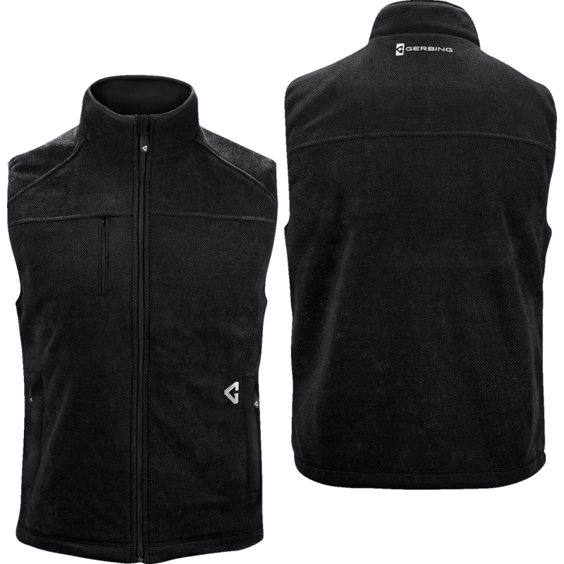 GERBING VEST HEAT 7V THERMITE 2 FLEECE - DRIVEN Canada's Powersports 811629028180GER - TFVST - 7V - M - B - S