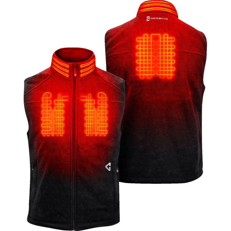 GERBING VEST HEAT 7V THERMITE 2 FLEECE - DRIVEN Canada's Powersports 811629028180GER - TFVST - 7V - M - B - S