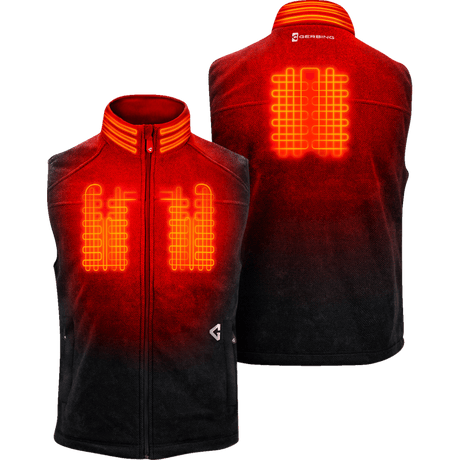 GERBING VEST HEAT 7V THERMITE 2 FLEECE - DRIVEN Canada's Powersports 811629028180GER - TFVST - 7V - M - B - S