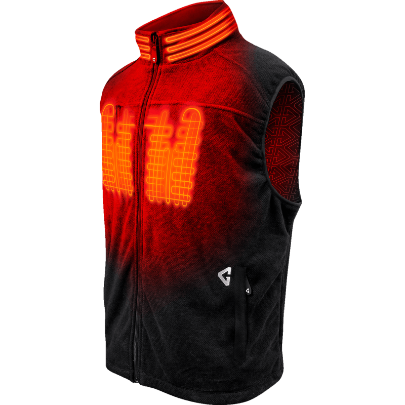 GERBING VEST HEAT 7V THERMITE 2 FLEECE - DRIVEN Canada's Powersports 811629028180GER - TFVST - 7V - M - B - S