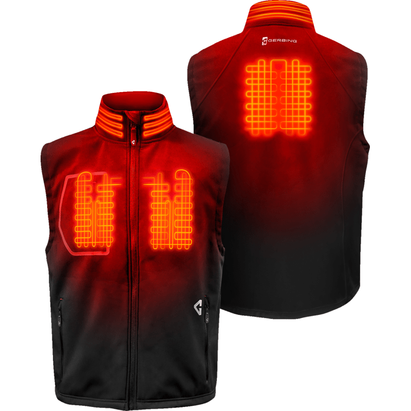 GERBING VEST HEAT 7V TORRID 2 SOFTSHELL - DRIVEN Canada's Powersports 811629027978GER - TVST - 7V - M - B - S