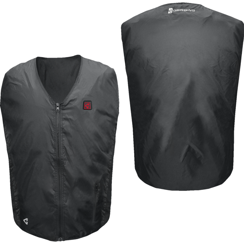 GERBING VEST LINER HEAT 7V - DRIVEN Canada's Powersports 811629027404GER - VTLN - 7V - UNI - BLK - S - M