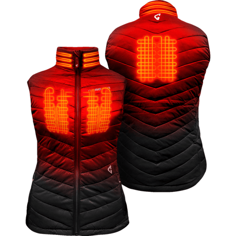 GERBING VEST WMN HEAT 7V KHIONE 2 PUFFER - DRIVEN Canada's Powersports 811629028364GER - KPVST - 7V - W - B - XS