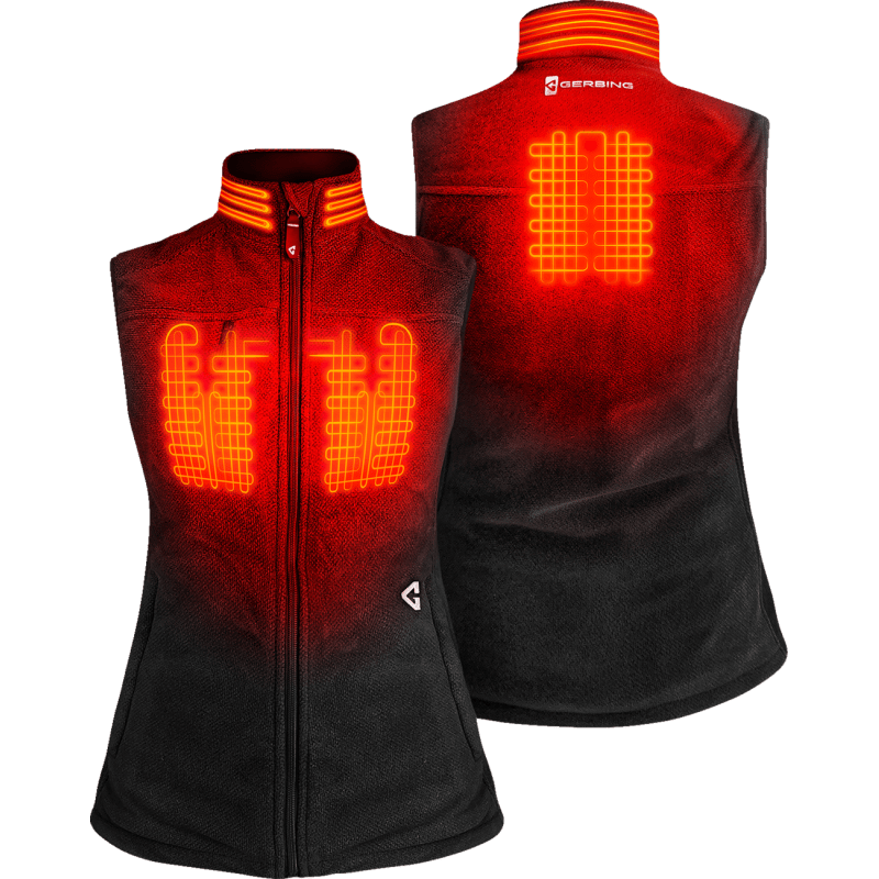 GERBING VEST WMN HEAT 7V THERMITE 2 FLEECE - DRIVEN Canada's Powersports 811629028173GER - TFVST - 7V - W - B - XS