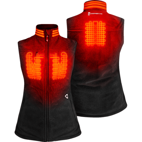 GERBING VEST WMN HEAT 7V THERMITE 2 FLEECE - DRIVEN Canada's Powersports 811629028173GER - TFVST - 7V - W - B - XS