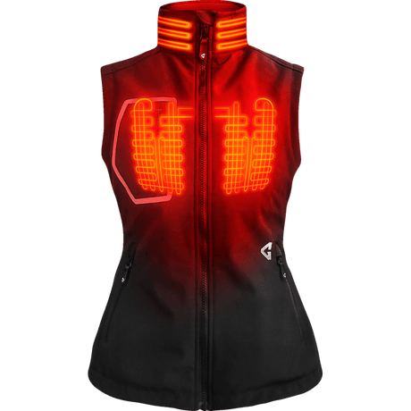 GERBING VEST WMN HEAT 7V TORRID 2 SOFTSHELL - DRIVEN Canada's Powersports 811629027985GER - TVST - 7V - W - B - XS