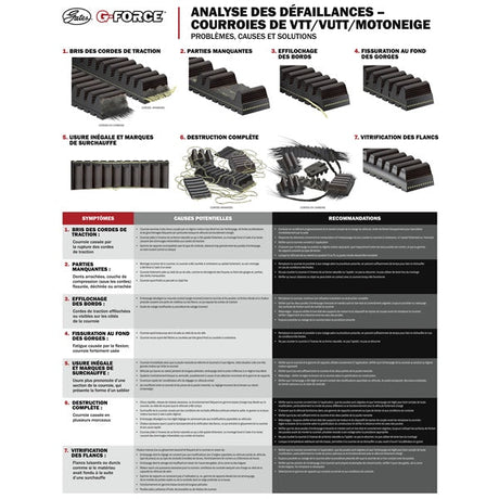 GFORCE REDLINE DRIVE BELT (46R3596) - DRIVEN Canada's Powersports 77007581373646R3596