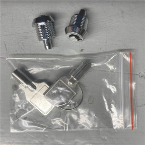 GIANT LOOP TUBULAR PUSH LOCK AND KEY - DRIVEN Canada's Powersports 816205021654RP - LK - PNMT