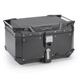 GIVI 58L TREKKER OUTBACK EVO OBKEV58B TOP ALUMINIUM BLACK - DRIVEN Canada's Powersports 8019606349415OBKEV58B