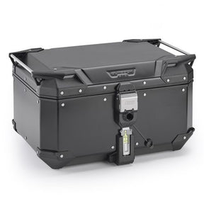 GIVI 58L TREKKER OUTBACK EVO OBKEV58B TOP ALUMINIUM BLACK - DRIVEN Canada's Powersports 8019606349415OBKEV58B