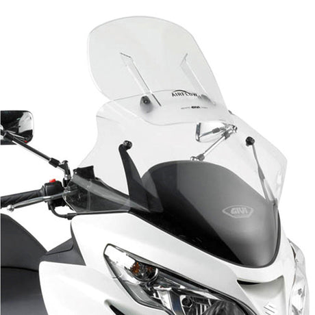 GIVI AIRFLOW CLEAR WINDSCREEN AN400 BURGMAN (AF266) - DRIVEN Canada's Powersports 8019606128416AF266