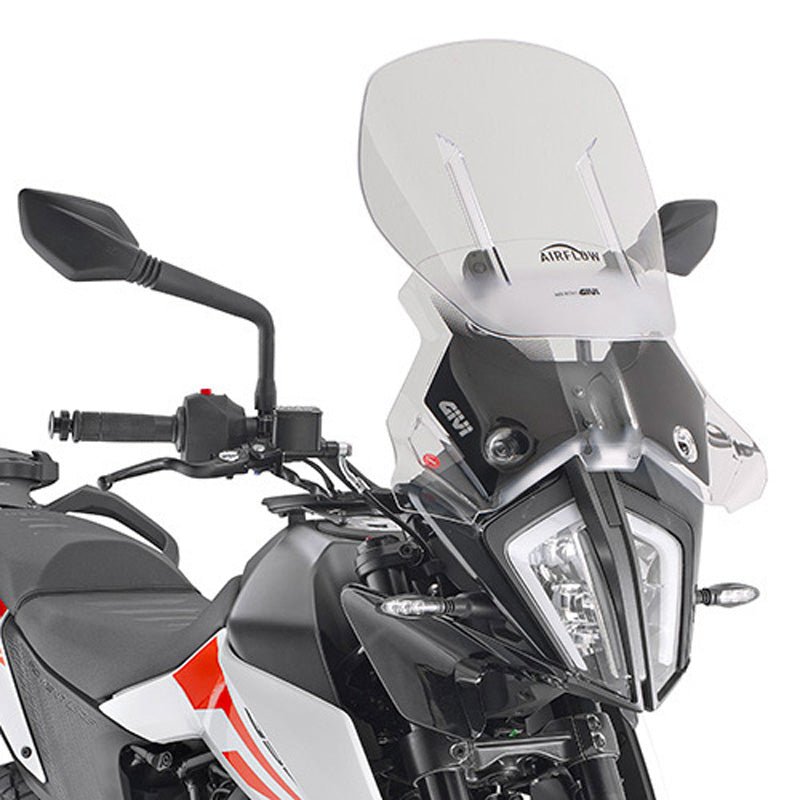 GIVI AIRFLOW CLEAR WINDSCREEN KTM 390/790 ADVENTURE/R - DRIVEN Canada's Powersports 8019606260574AF7711