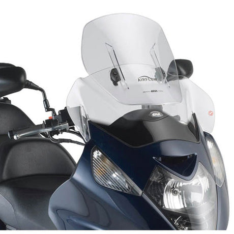 GIVI AIRFLOW CLEAR WINDSCREEN SILVERWING 600 (AF214) - DRIVEN Canada's Powersports 8019606128447AF214