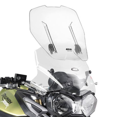 Givi Airflow Clear Windscreen Tiger 800/800XC - DRIVEN Canada's Powersports 8019606352156AF6401B