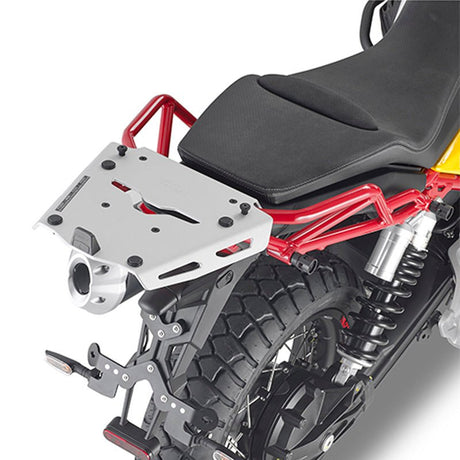 GIVI ALUMINIUM SPECIFIC RACK MOTO GUZZI V85 TT (SRA8203) - DRIVEN Canada's Powersports 8019606249524SRA8203
