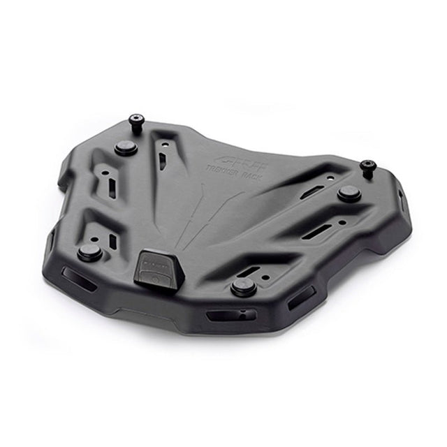 GIVI ANODIZED BLACK ALUMINIUM TREKKER RACK MONOKEY PLATE - DRIVEN Canada's Powersports 8019606237835M9B